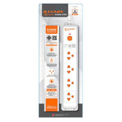 ILLUMIX ปลั๊กไฟ รุ่น 4103S / 4105S 4 ช่อง 1 สวิตซ์ ยาว 3 / 5 เมตร