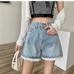 Heny jeans short กางเกงยีนส์ขาสั้นขช