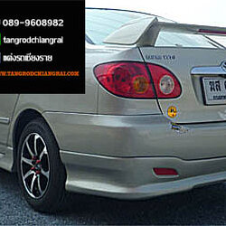 สปอยเลอร์ แบบยกมีไฟเบรค ALTIS 2004-2007