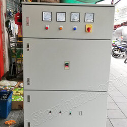 ตู้ MDB เมนเบรกเกอร์ และ เบรกเกอร์ย่อย อุปกรณ์ MITSUBISHI, MAIN DISTRIBUTION BOARD (KJL), Miniature Circuit Breaker (ABB), PANEL METER, SELECTOR SWITCHES, PHASE PROTECTOR (WIP), LED Pilot Lamp (PNC), Current Transformer (T&B)..,