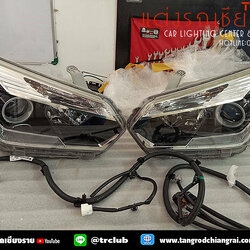 ส่งงานอัพเกรด ติดตั้ง โคมสำเร็จไฟหน้ารุ่น TOP และไฟท้าย สำหรับ ISUZU D-MAX