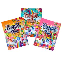 สมุด แพลนเนอร์ Planner Bright Plan 2025 ไบร์ทแพลน 2568 ขนาด A4