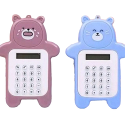 เครื่องคิดเลขMini น้องหมี เครื่องคิดเลขรูปหมี เครื่องคิดเลขจิ๋ว คละสี