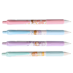 ปากกาเจล มินามิ หัว 0.5 mm. หมึกน้ำเงิน ด้ามลายการ์ตูนน่ารัก Gel Pen Minami รุ่น Mi-11