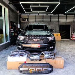 Ford Everest 2019💢 จัดทรงไฟหน้า ไฟท้ายใหม่ Step โหลด 2" โคตรหล่อ❗️