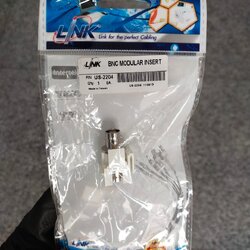 " ราคาพิเศษ " LINK BNC MODULAR INSERT (US-2204)