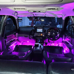 Ambient Light ไฟ LED ตกแต่งห้องโดยสาร PAJERO 2011-2015