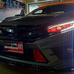 🏁CIVIC FC🏁 ไฟหน้าสุดแจ่มโคตรหล่อ❗️บอกเลย👍 ✅ ไฟหน้า QUAD-LED PROJECTOR RED DEVIL EYES