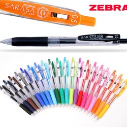 ปากกาหมึกเจล Zebra Sarasa Clip รุ่น JJ15 หัว 0.5 มม. สีตามด้าม