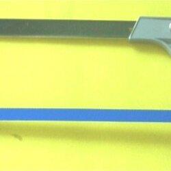 โครงเลื่อยตัดเหล็กแบบอีกริ๊ปชุบขาว ราคาต่อโหล