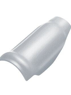 ครอบโค้งสันตะเข้ตราช้าสีซีเมนต์