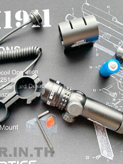 เลเซอร์เขียว ติดปืน ช่วยเล็ง GREEN Laser sight