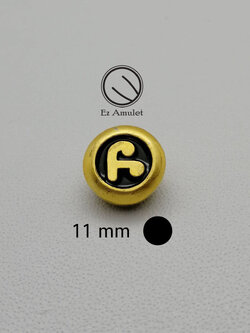 ชุบทอง ลงยาสีดำ