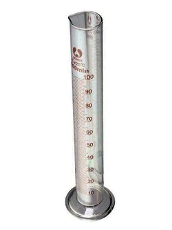 กระบอกตวงแก้ว ขนาด 100 ml.