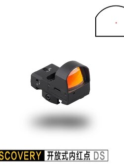 Discovery ELC Mini DS Red Dot 20mm Picatinny Rail Laser Sight Scope for Rifle Airsoft Micro Tactical Reddot กล้องจุดแดง