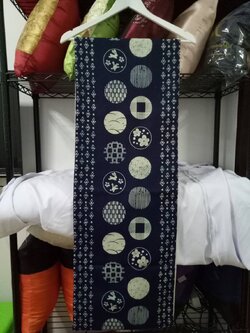 ผ้าคาดเตียงลายญี่ปุ่นกิโมโน