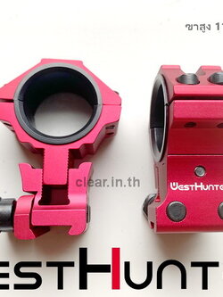 ขากล้องคุณภาพสูง ปรับสูง ต่ำใด้ ADJUSTABLE Profile Scope Mounts 11mm Rail 25.4mm/30mm Universal Scope Rings