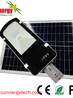 โคมไฟ LED Solar Street Light ขนาด 20W รุ่น STCLF-SLS20W