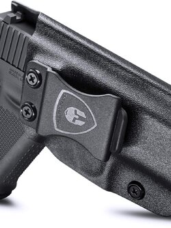 ซองพกใน Glock 43 IWB Kydex Holster, Kydex/Metal Belt Cilp, Fit Glock 43 / Glock 43X Pistol - Not Fit MOS, Right Hand USA WARRIORLAND holster ส่งจากประเทศไทย