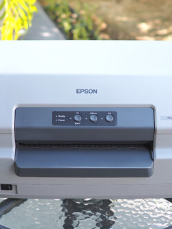 เครื่องพิมพ์สมุด Passbook printer EPSON PLQ-30 (Rebuilt มื อ 2 สภาพภายนอก 80%) รับประกัน 6 เดือน คู่มือการใช้งานพร้อมอุปกรณ์ครบถ้วน