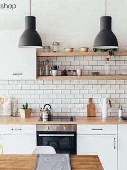 สติ๊กเกอร์อลูมิเนียมฟอยด์ติดครัวกันน้ำมัน "White Grey Brick" ขนาด 60cm x 3m