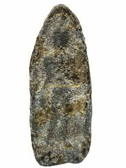 พระลีลาสองหน้า กรุวัดพระศรีรัตนมหาธาตุ เนื้อชินเขียว สุพรรณ b62071206-1