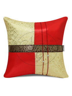 หมอนอิงเทพกุชร สีแดงชาด