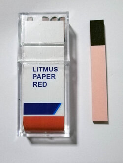 กระดาษลิตมัสสีแดง