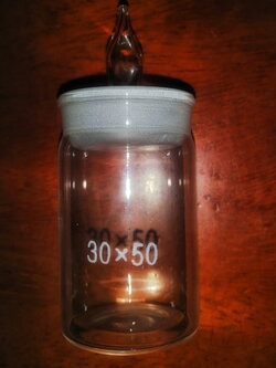 ขวดชั่งสารเคมีขนาด30x50 มม.