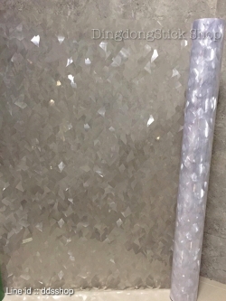 PVC สูญญากาศติดกระจก "Static Crystal" หน้ากว้าง 90 cm x 100cm