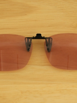 คลิปออนกันแดด Clipsster รุ่น Recster O Signature Edition เลนส์สีแดง