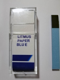 กระดาษลิตมัตสีน้ำเงิน 100 แผ่น