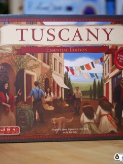 Viticulture - Tuscany Essential Edition ภาคเสริมบอร์ดเกมของช้า