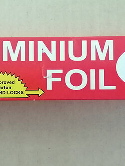 อลูมิเนียมฟอยล์ 5 m X300 mm.