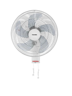 TOSHIBA F-AWY50TH(W) พัดลมติดผนังขนาด 16" 5 ใบพัด 2 เชือก