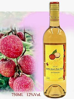 Wine Lylhee ,ไวน์ลิ้นจี่ 750 มล.