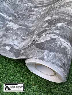 Premium Wallpaper Sticker "หินแกรนิตเทา" หน้ากว้าง 122cm x 1m