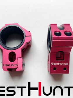 ขากล้องคุณภาพสูง High Profile 11mm Dovetail Scope Mounts Fully CNC Machining Scope Rings