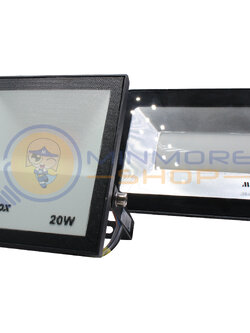 โคมไฟLED ฟลัดไลท์ 20w แสง DAYLIGHT/WARMWHITE ยี่ห้อ Merlox