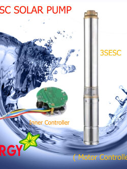 ปั๊มน้ำบาดาล STC-3SESC และ STC-4SESC SOLAR PUMP