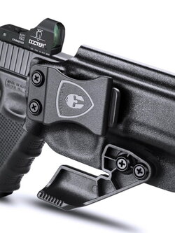 ซองพกใน Glock17/19/19X/44/45 Gen(1-5) & Glock 23/32 Gen(3-4) holster with Claw Red Dot Optics Cut Trigger Guard Holsters for Fat Guys | WARRIORLAND ส่งจากประเทศไทย