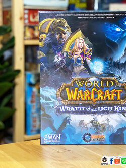 World of Warcraft : Wrath of the Lich King บอร์ดเกมของแท้