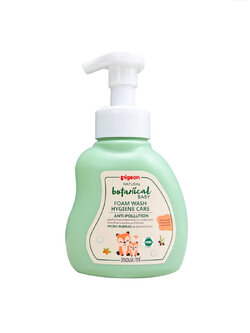 Pigeon พีเจ้น สบู่โฟมอาบน้ำทารก เนเชอรัล โบทานิคอล ไฮยีน แคร์