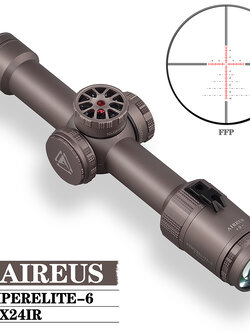 กล้องกันน้ำ กันกระแทก AIREUS HD 1-6X24 IR FFP เส้นเล็งขยายตามซูม มีไฟเส้นเล็ง