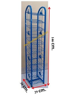 ชั้นโชว์ปกรายงาน โชว์กระดาษ A4 แบบ 11 ชั้น