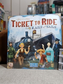 Ticket to ride: Rails & Sails บอร์ดเกมของแท้
