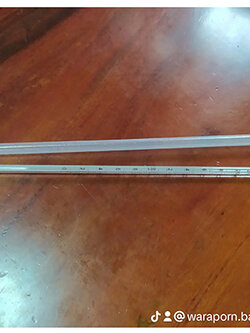 เทอร์โมมิเตอร์วัดอุณหภูมิแบบปรอท 0-200 องศา