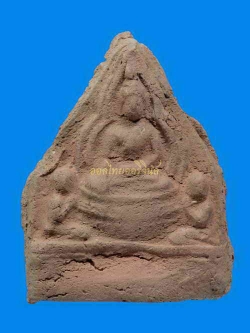 พระสาม พิมพ์โมคคัลลาสารีบุตร กรุวัดพระศรีรัตนมหาธาตุ เนื้อดิน พิษณุโลก 63020816