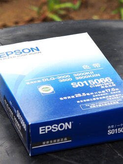 ตลับผ้าหมึกพิมพ์แท้ สำหรับเครื่องพิมพ์ Epson DLQ-3000 DLQ-3500 DLQ-3500II DLQ-3500IIN Original Ribbon