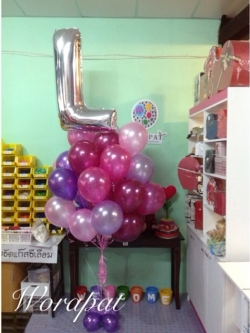 ช่อตัวอักษร + 30 ใบ